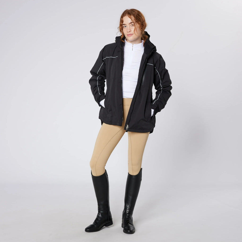 Cameo Ladies Thermo Winter Riding Jacket - Black