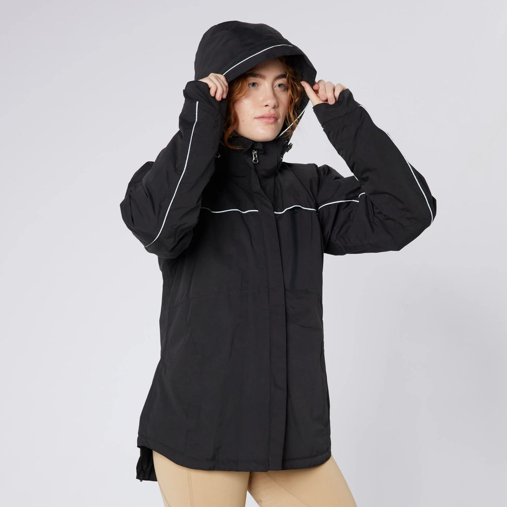 Cameo Ladies Thermo Winter Riding Jacket - Black