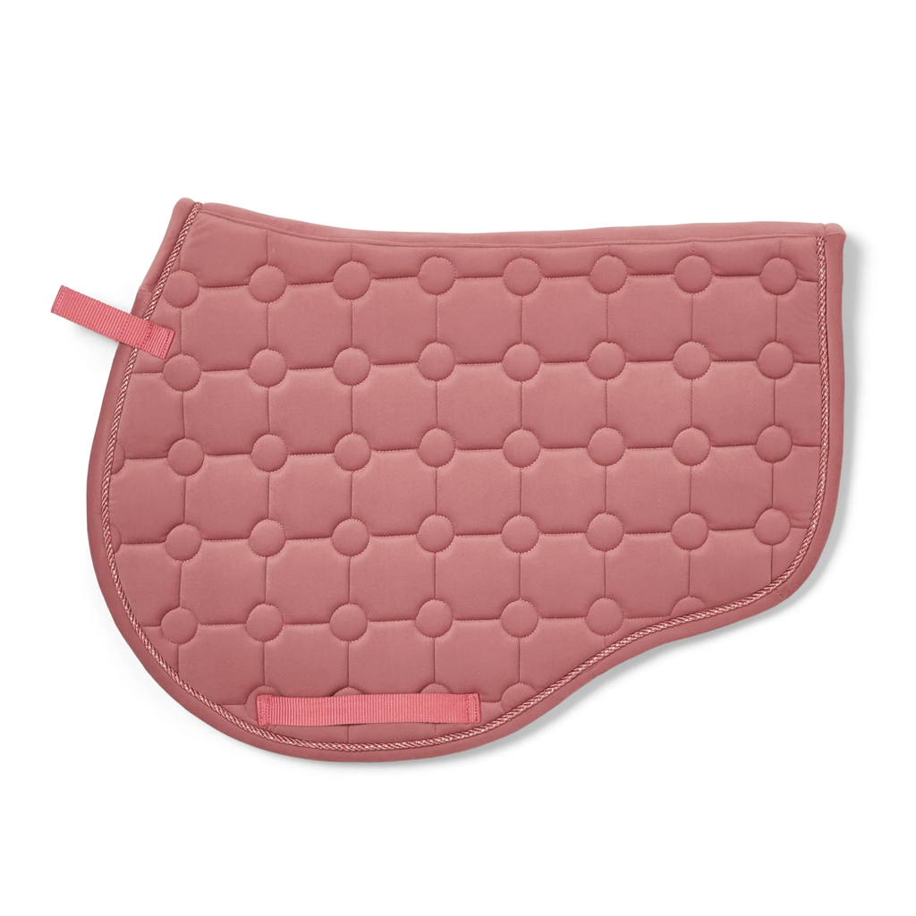 Cameo Suede GP/Jump Saddlecloth - Dusky Pink