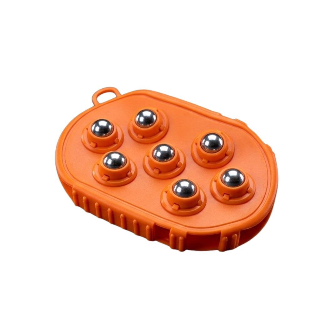 Cameo Magnetic Massage Mitt - Orange