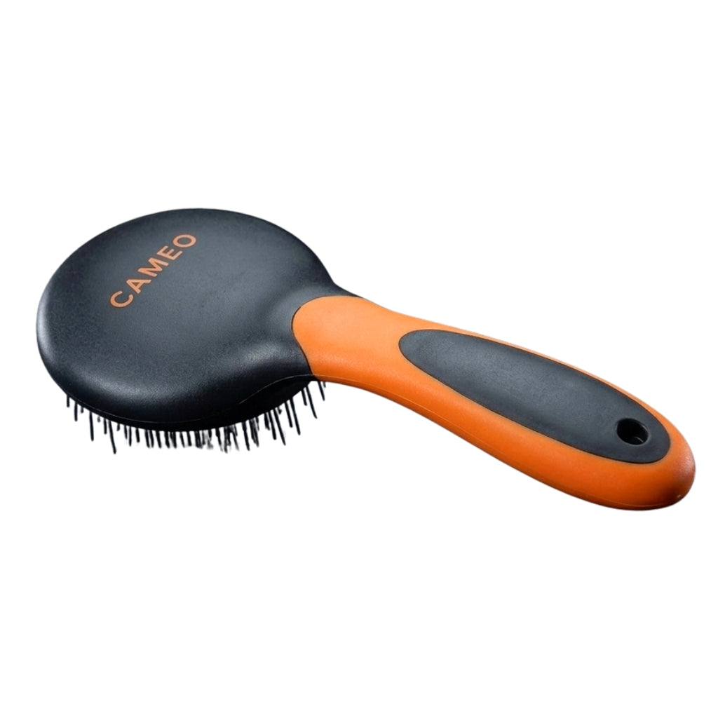 Cameo Mane and Tail Brush - Black/Orange
