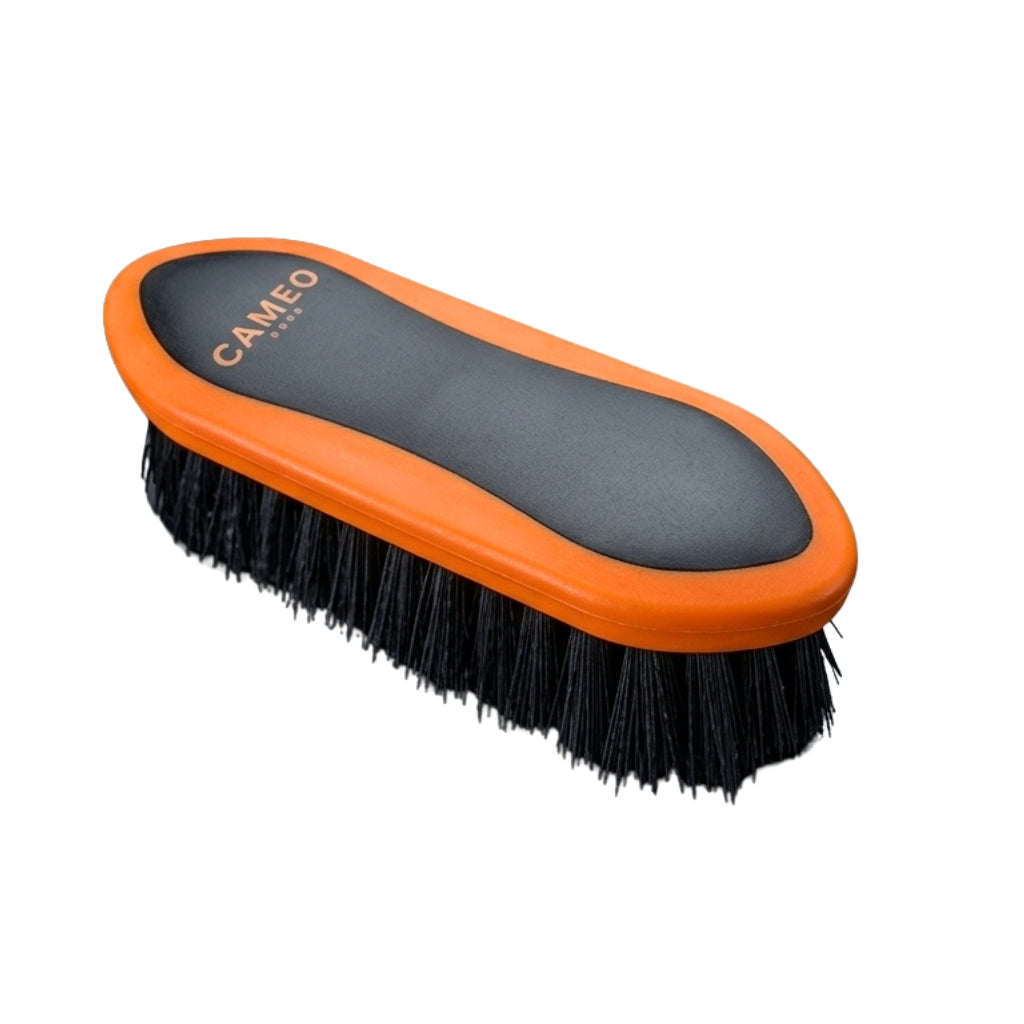 Cameo Dandy Brush - Black/Orange