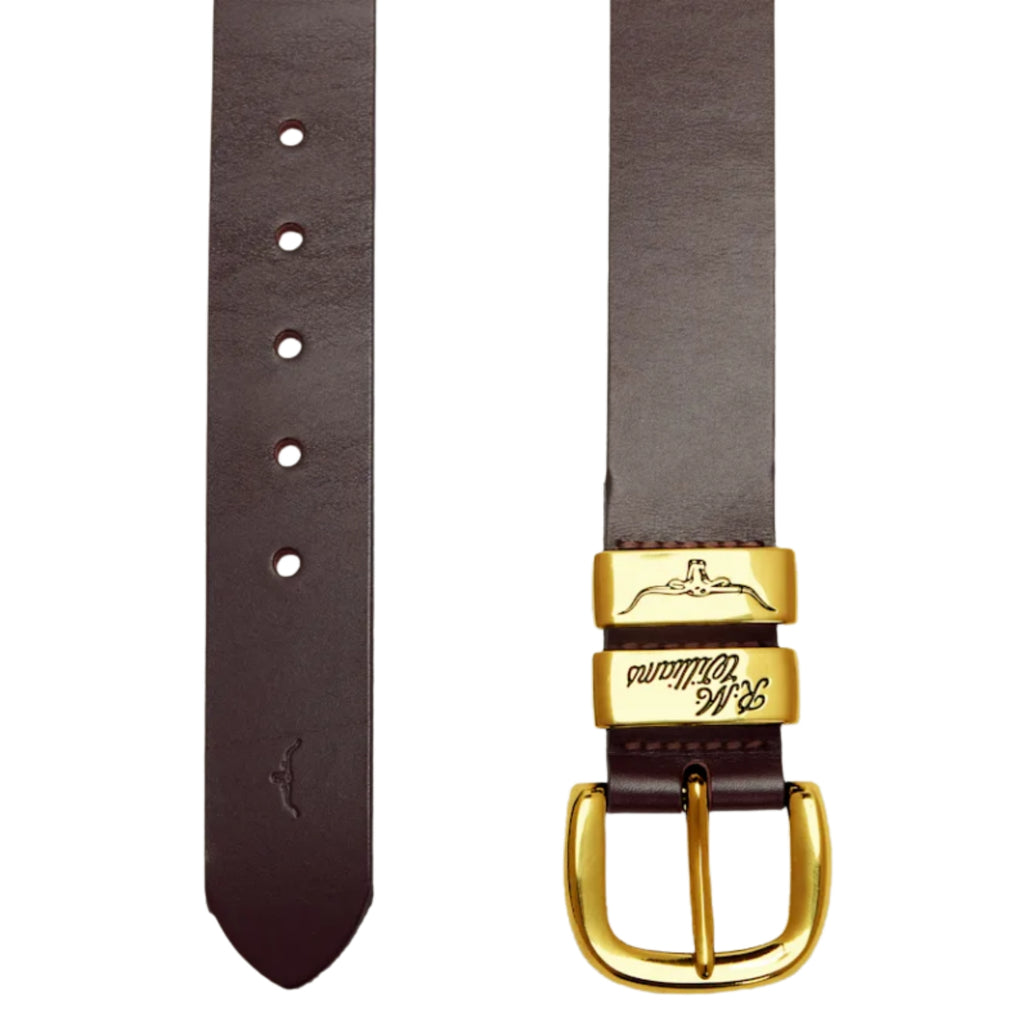 R.M.Williams CB444 Drover Belt - Chestnut