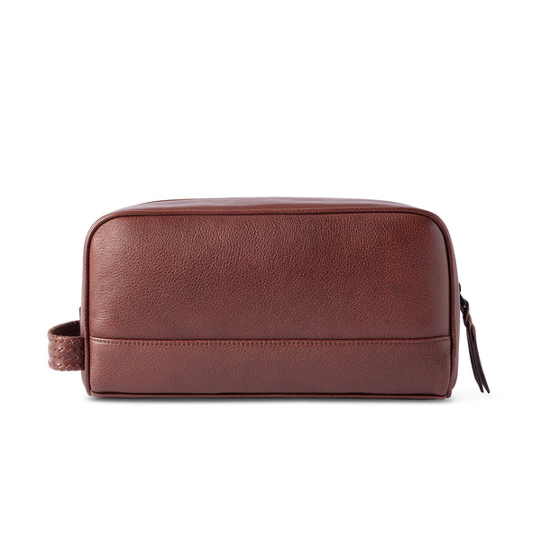 R.M.Williams Farrier Signature Wash Bag - Whiskey