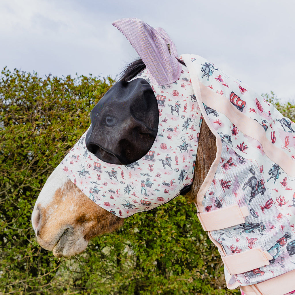 Cath Kidston Cowgirl Lycra Fly Mask