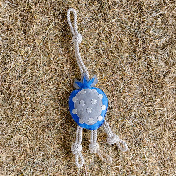 Cath Kidston Blue Strawberry Horse Toy