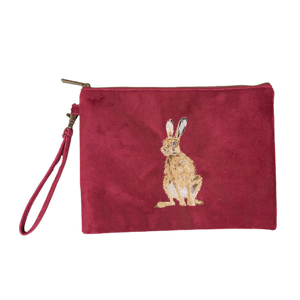 Wrendale Hare Pouch - Golden Hour