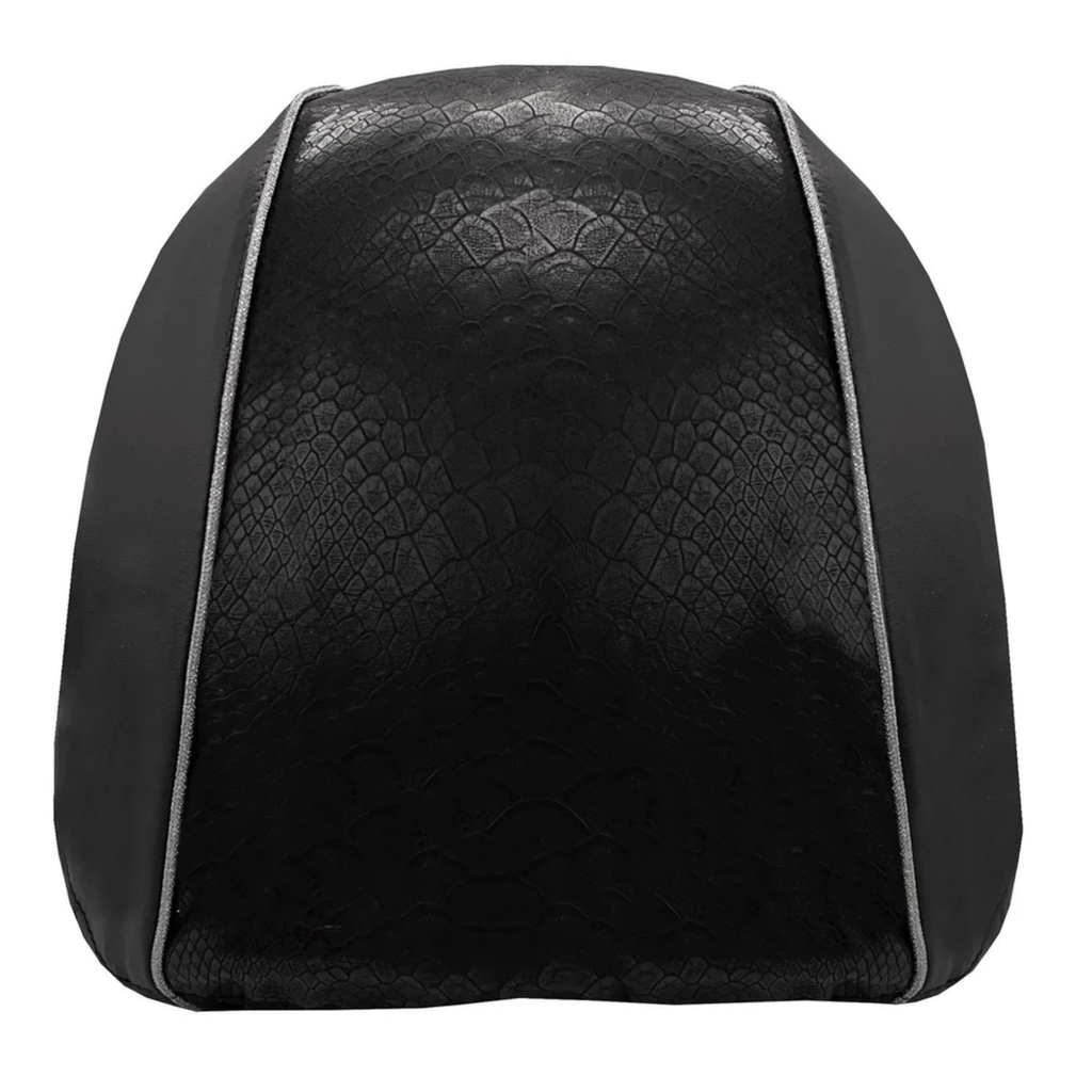 Equetech Childs Competition Snakeskin Hat Silk - Black/Silver