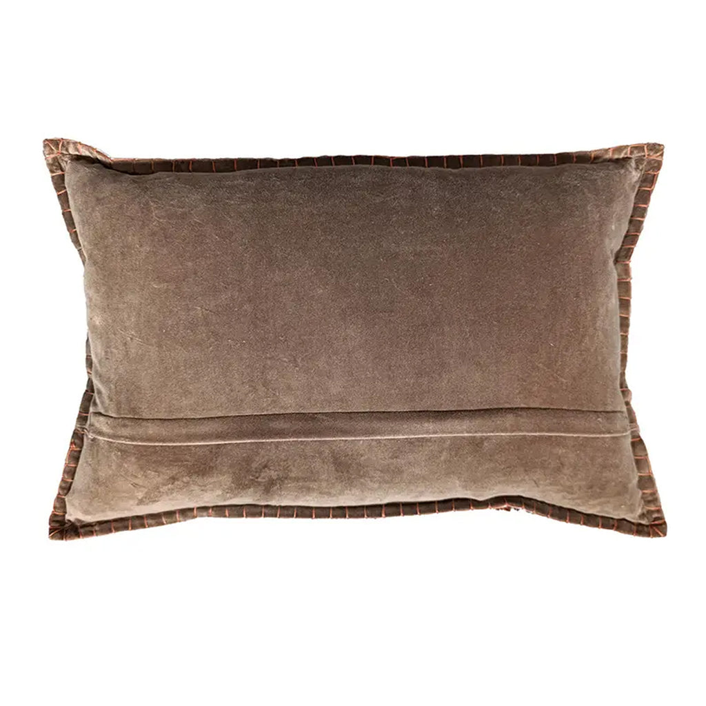 Aquarelle Home Arhcie Tufted Cow Cushion - Brown