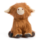 Barbour Highland Cow Dog Toy