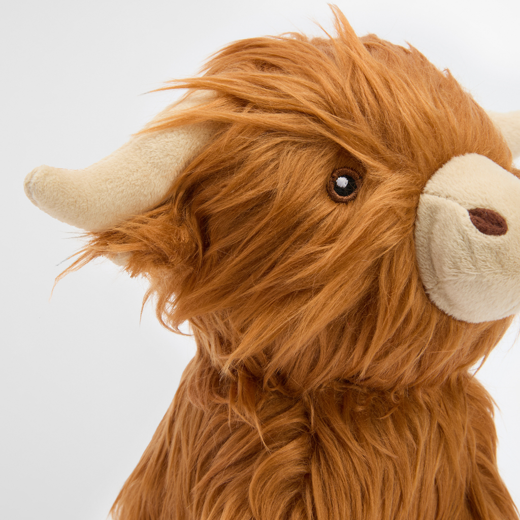 Barbour Highland Cow Dog Toy