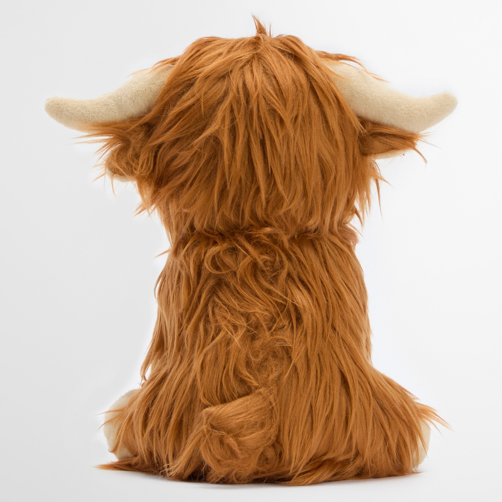 Barbour Highland Cow Dog Toy