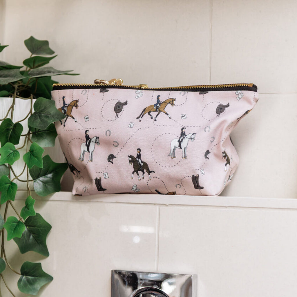 Emily Cole Dressage Pattern Washbag