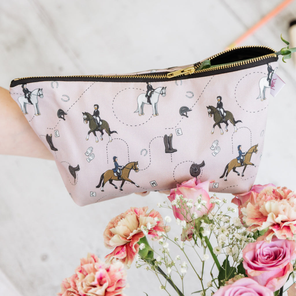 Emily Cole Dressage Pattern Washbag
