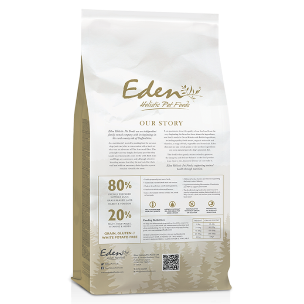 Eden 80/20 Country Cuisine Medium Kibble - 12kg