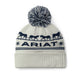 Ariat Ladies Apres Ski Beanie - Off White