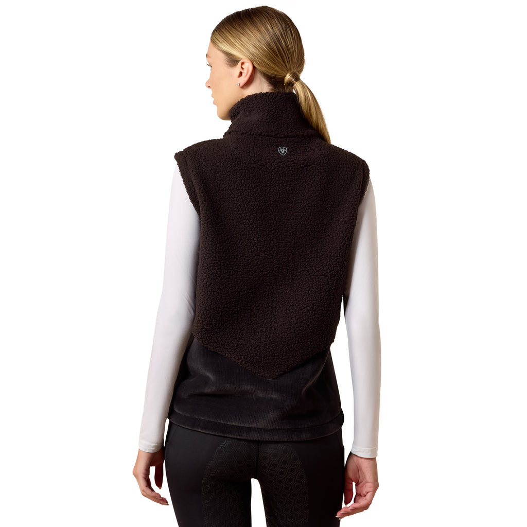 Ariat Ladies Laviolette Full Zip Gilet - Black