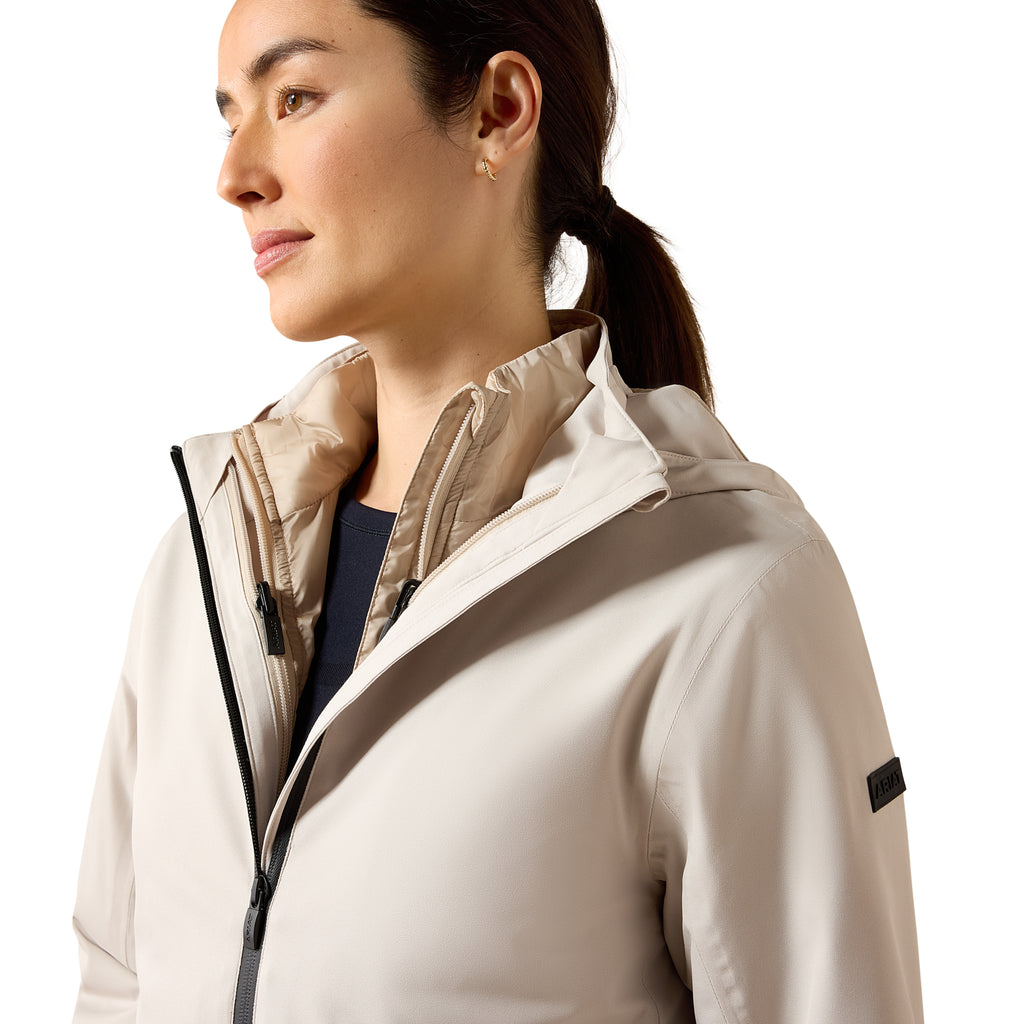Ariat Ladies Troika Waterproof Jacket - Chateau Grey
