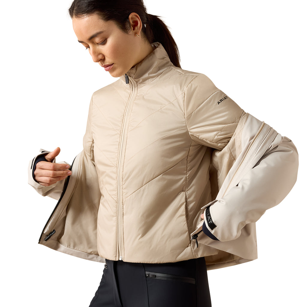 Ariat Ladies Troika Waterproof Jacket - Chateau Grey
