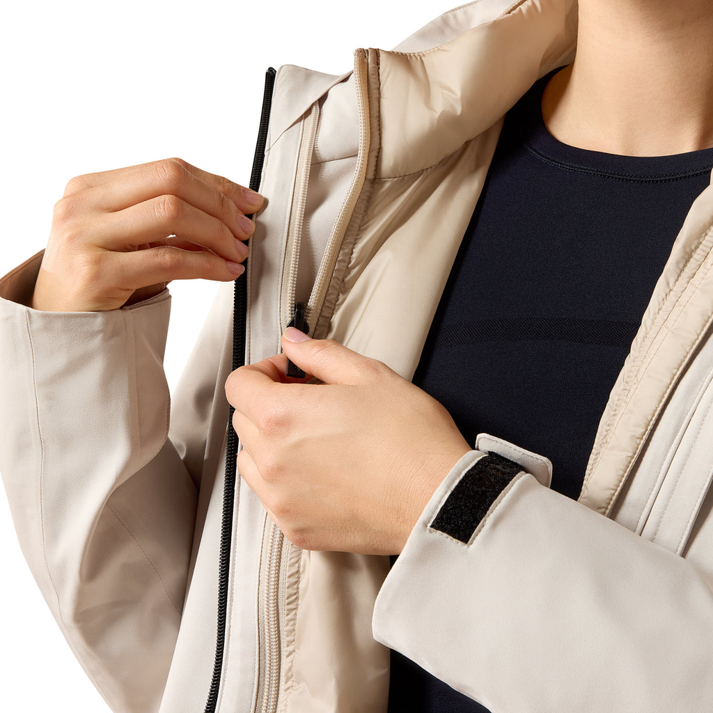 Ariat Ladies Troika Waterproof Jacket - Chateau Grey