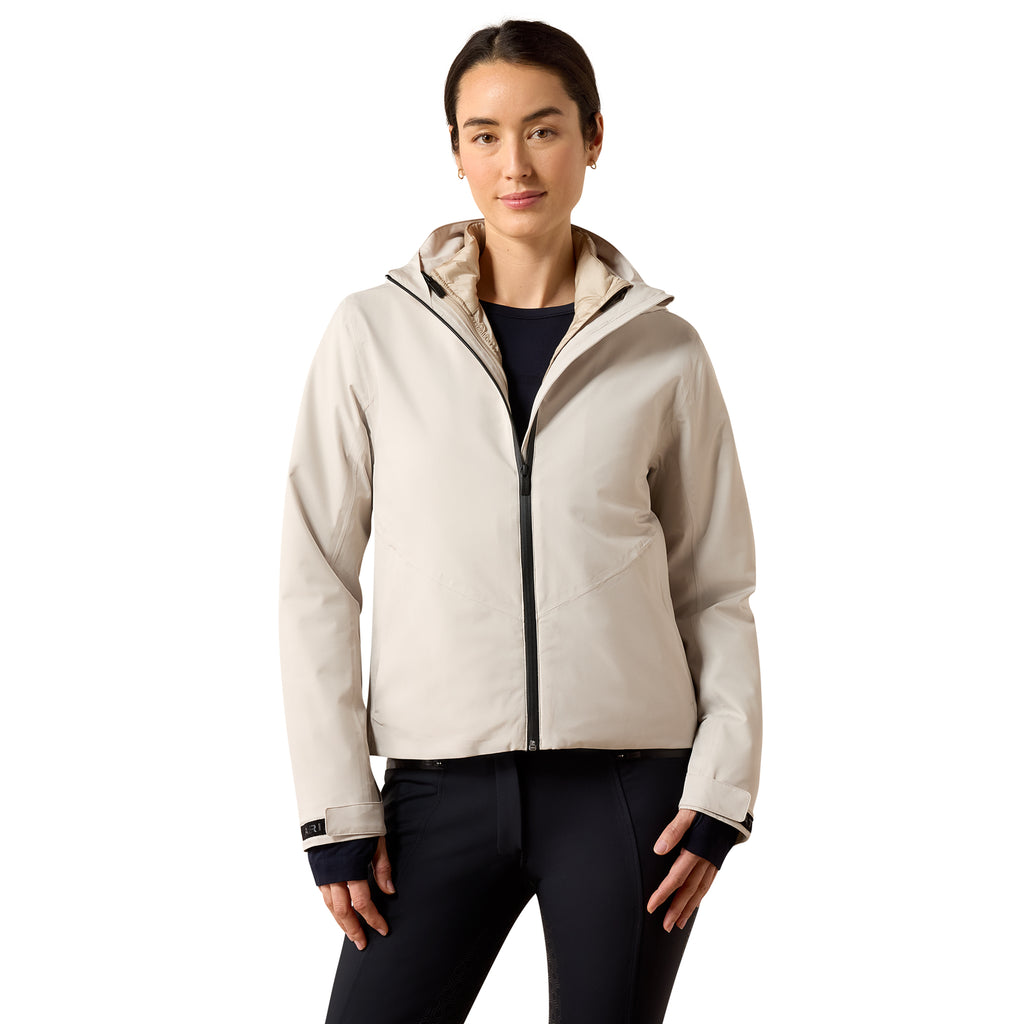 Ariat Ladies Troika Waterproof Jacket - Chateau Grey
