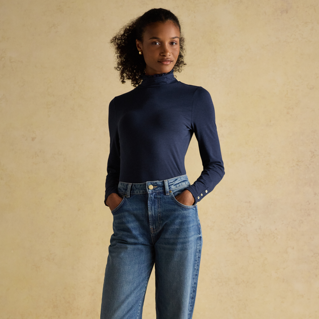 Joules Ladies Amy Top - Navy