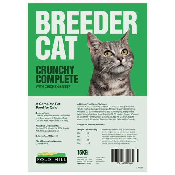 Fold Hill Complete Cat Food - 15kg