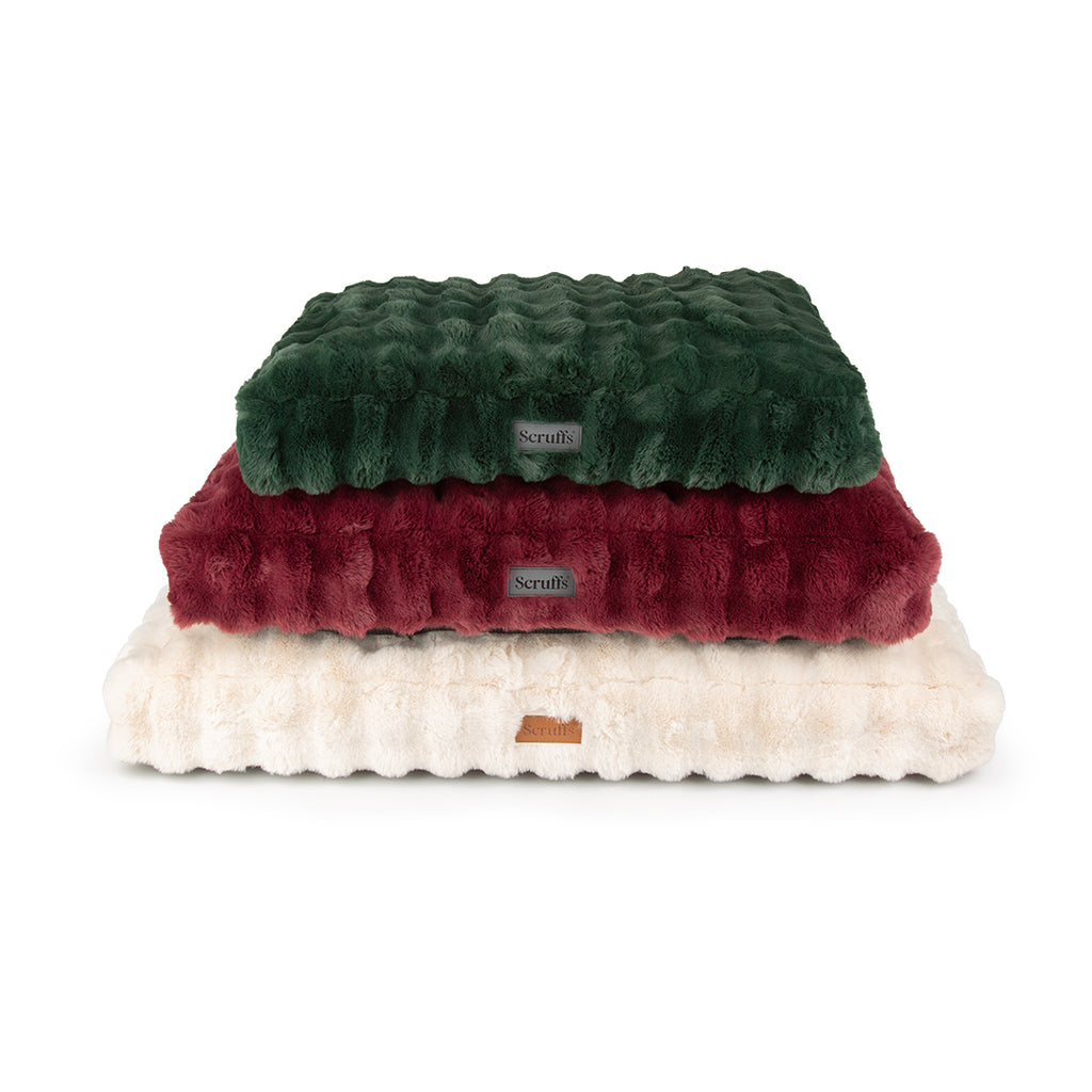 Scruffs Festive Fur Mattress - Cream