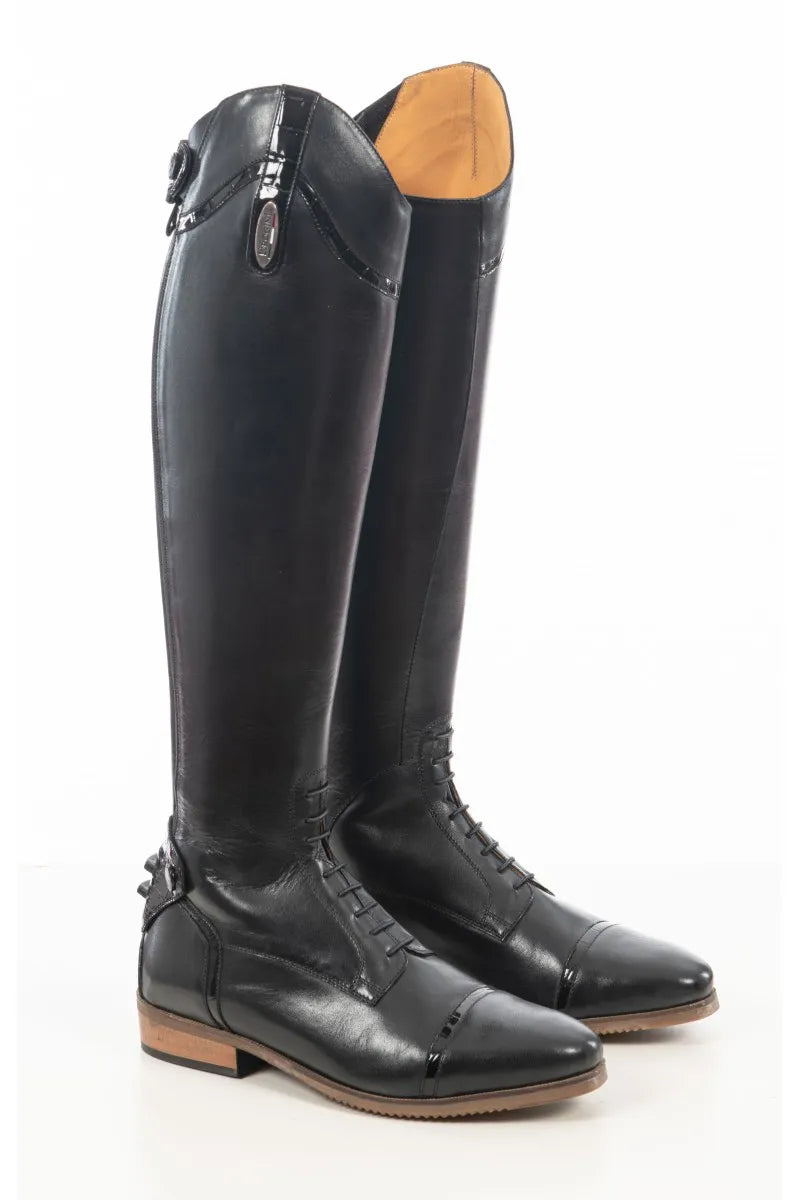 Brogini Florence Vogue Croc Boots - Black