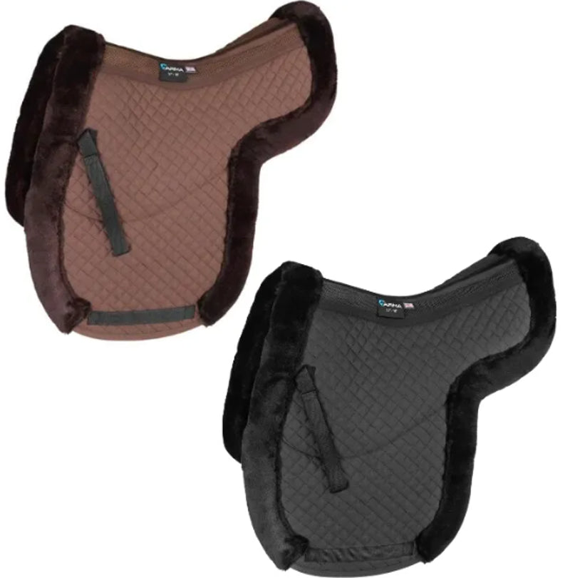 ARMA Fully Lined Numnah - Brown