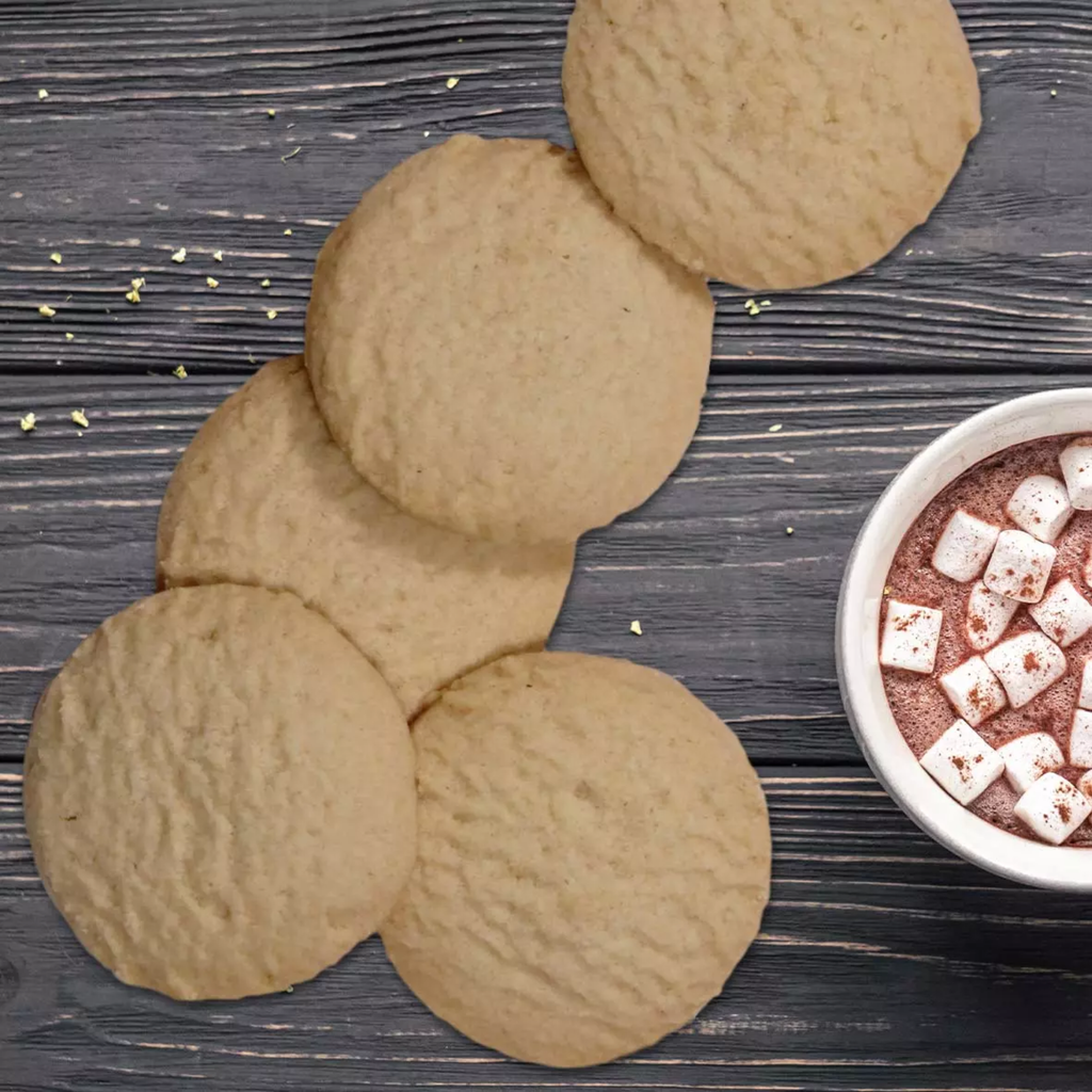Thank You Clotted Cream Shortbread Melts Gift Drum - Dog