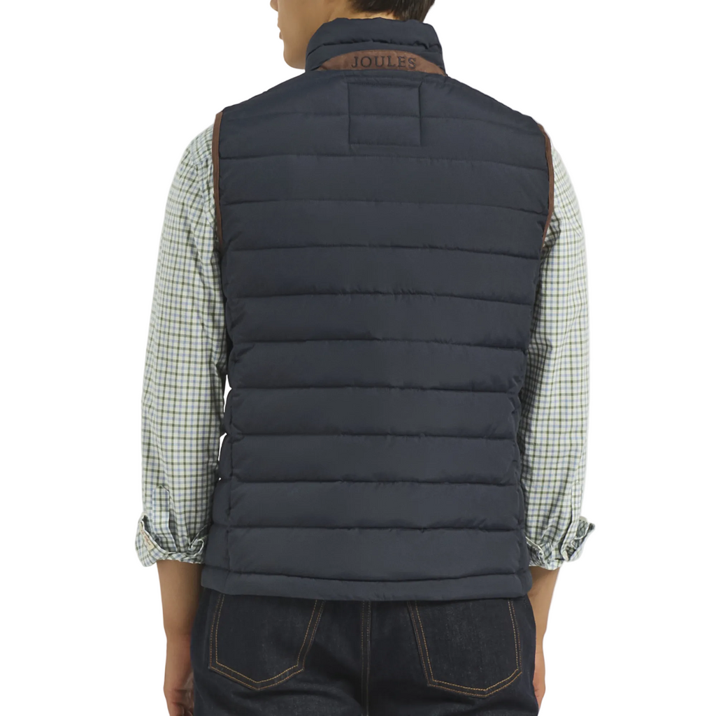 Joules Mens Heritage Padded Gilet - Navy