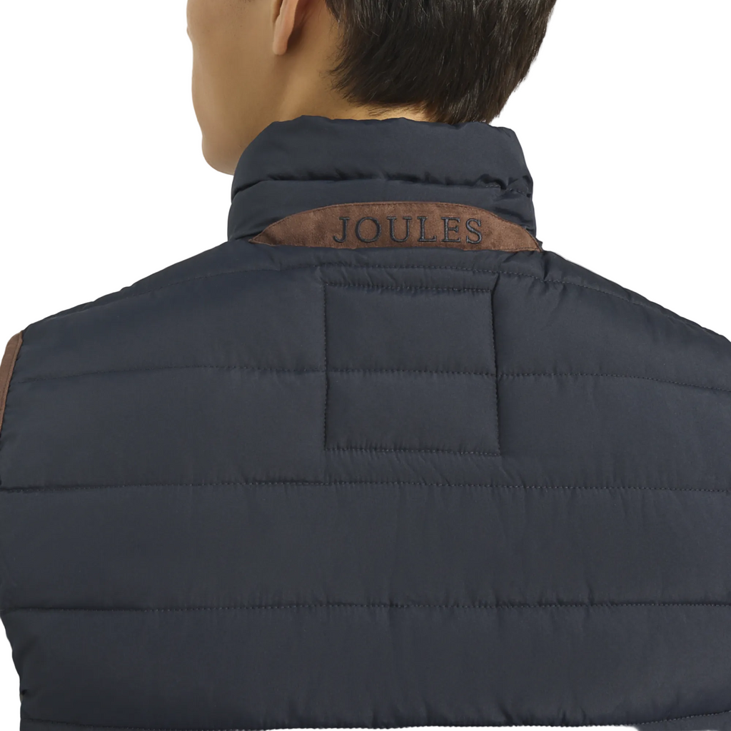 Joules Mens Heritage Padded Gilet - Navy