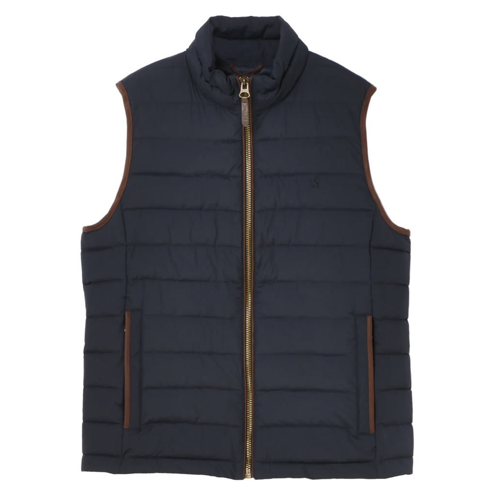 Joules Mens Heritage Padded Gilet - Navy