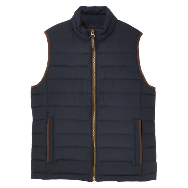 Joules Mens Heritage Padded Gilet - Navy