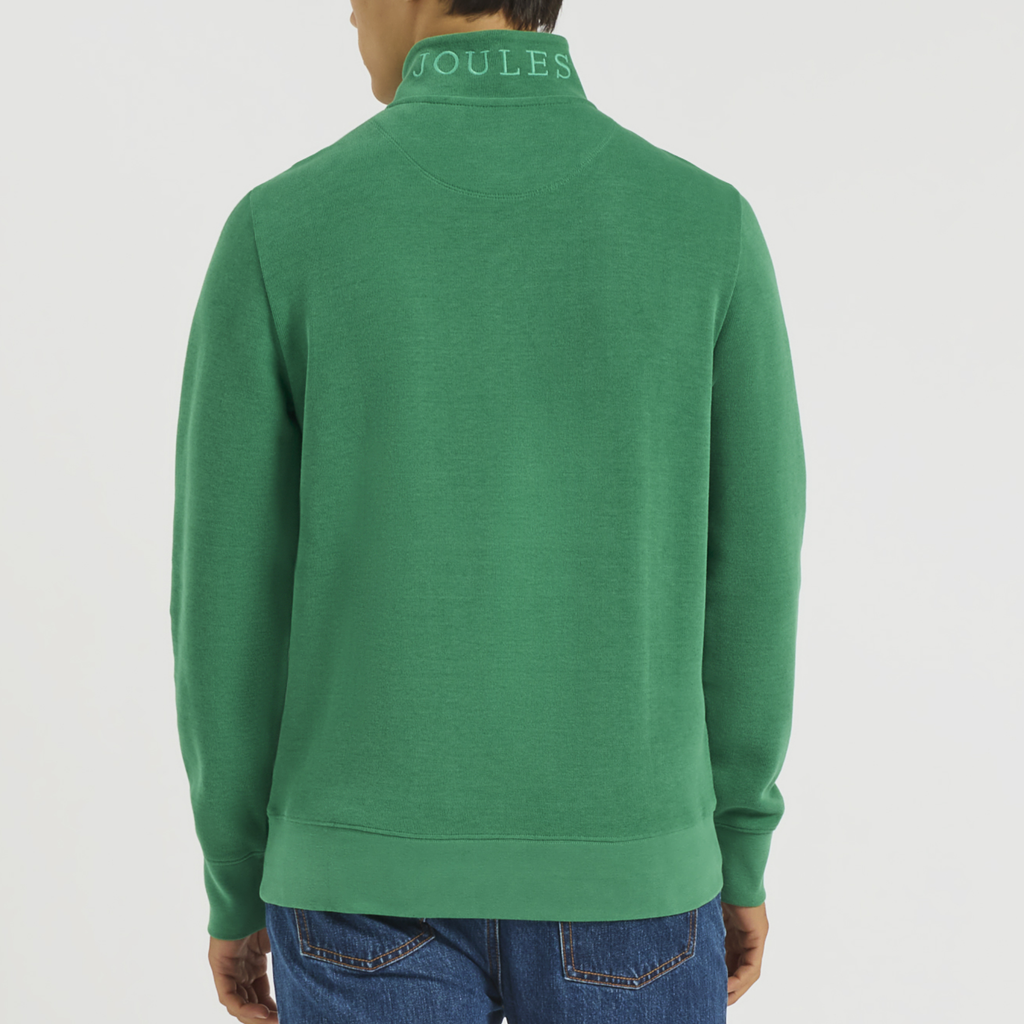 Joules Mens Alistair 1/4 Zip - Green