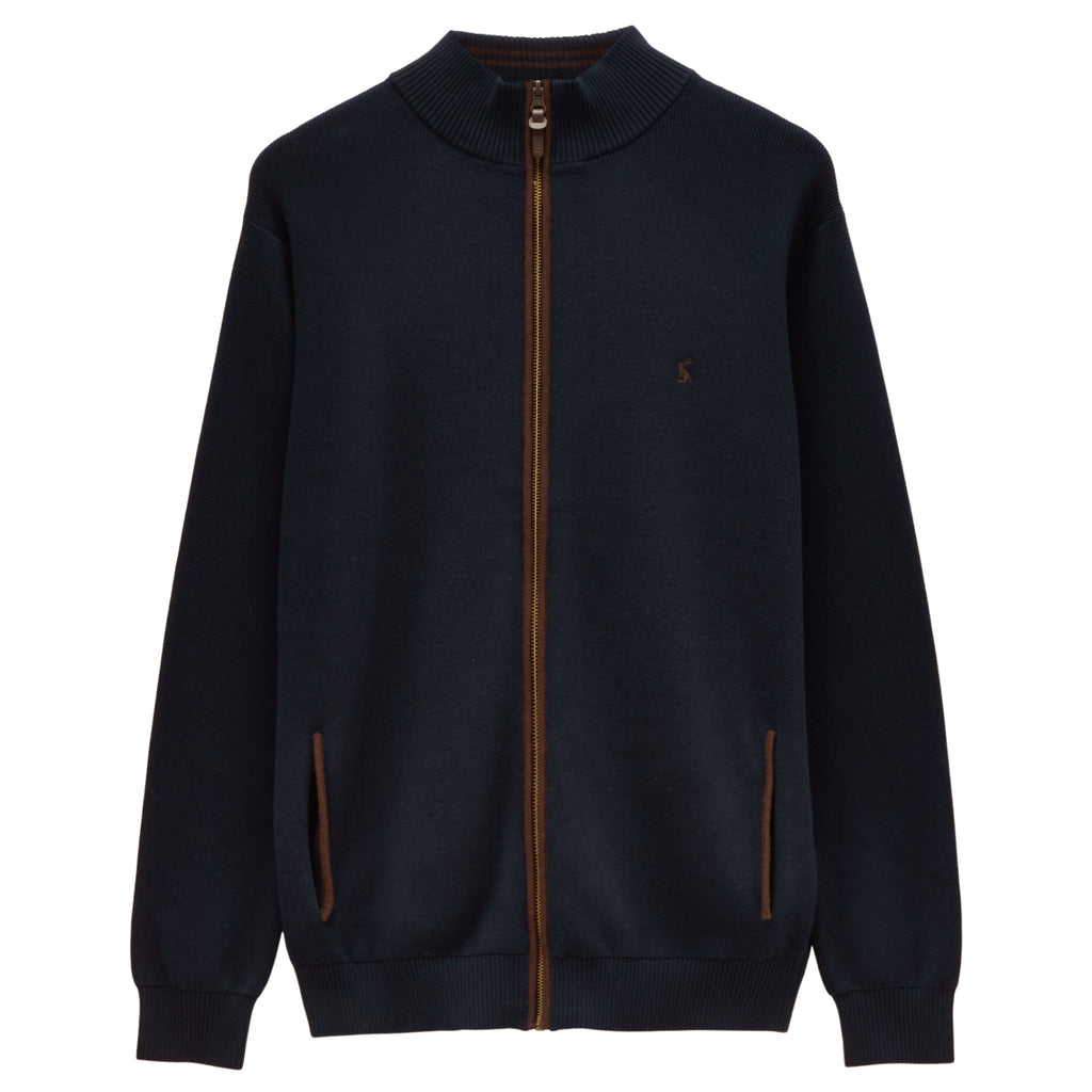Joules Mens Hillside Cardigan - Navy