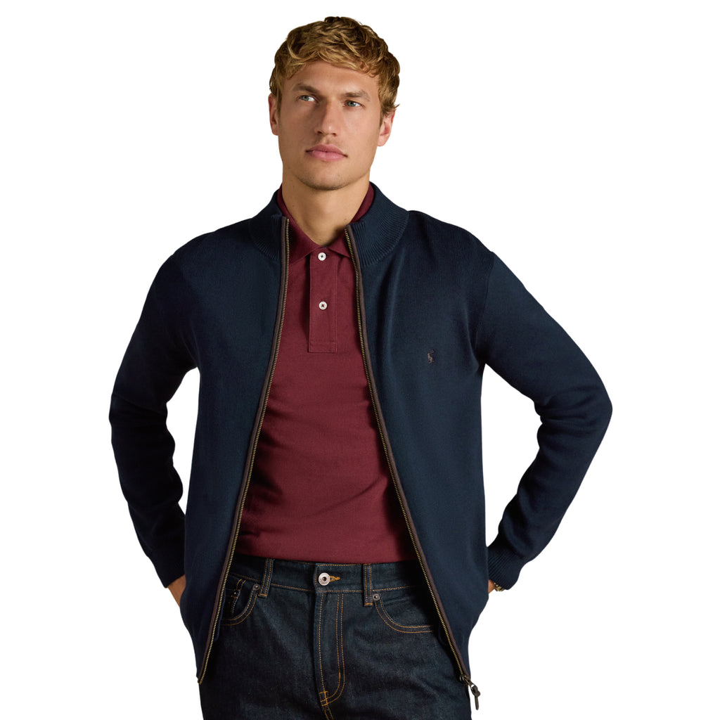 Joules Mens Hillside Cardigan - Navy