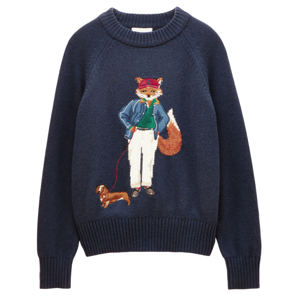 Joules Ladies Jonty Knit Jumper - Navy