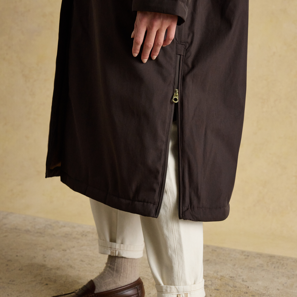 Joules Ladies Coverall - Chocolate Brown
