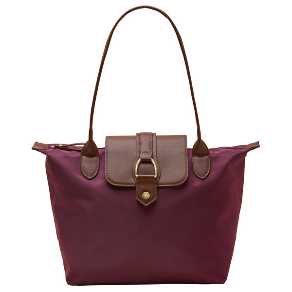 Joules Edie Port Handbag - Berry Red