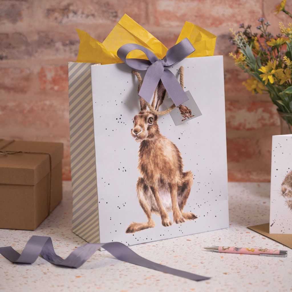 Wrendale Golden Hour Hare Gift Bag