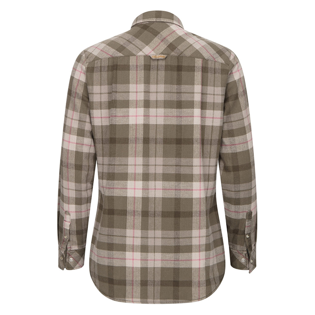 Hoggs of Fife Ladies Glentress Hunting Shirt - Olive