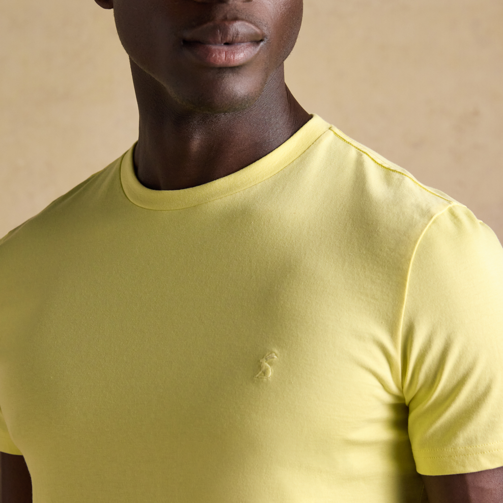 Joules Mens Everyday Tee - Yellow