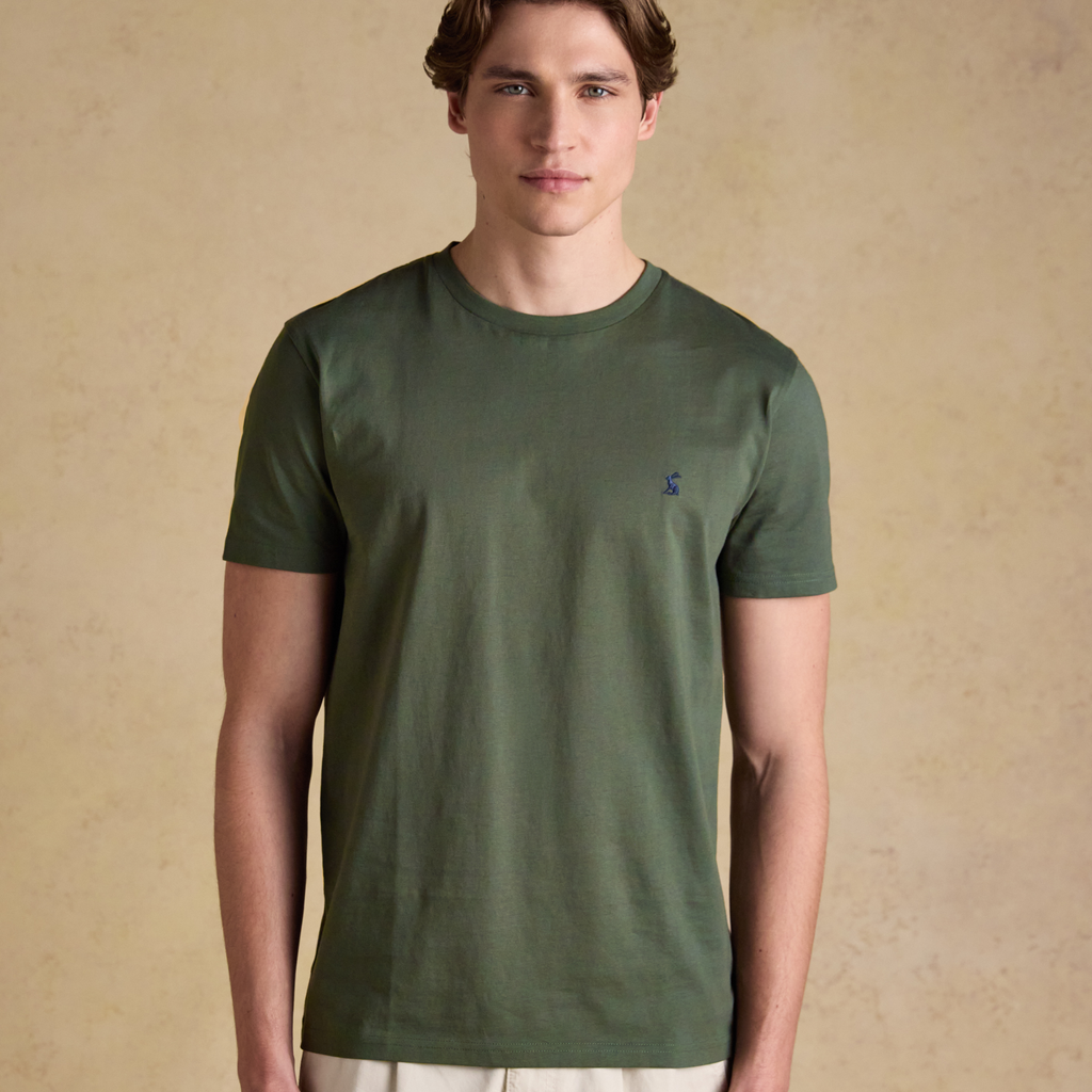 Joules Mens Everyday Tee - Khaki Green