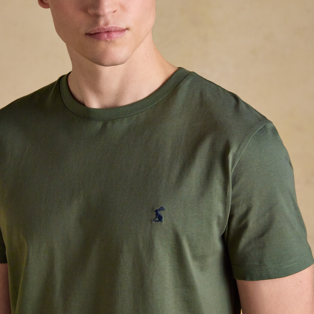 Joules Mens Everyday Tee - Khaki Green
