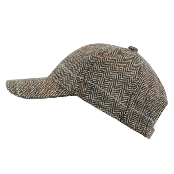 Platinum Ladies Heather Checked Country Cap - Multi