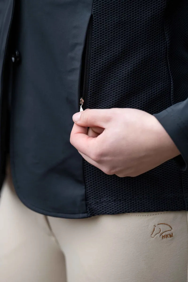 HKM Ladies Hunter Slim Fit Competition Jacket - Deep Blue