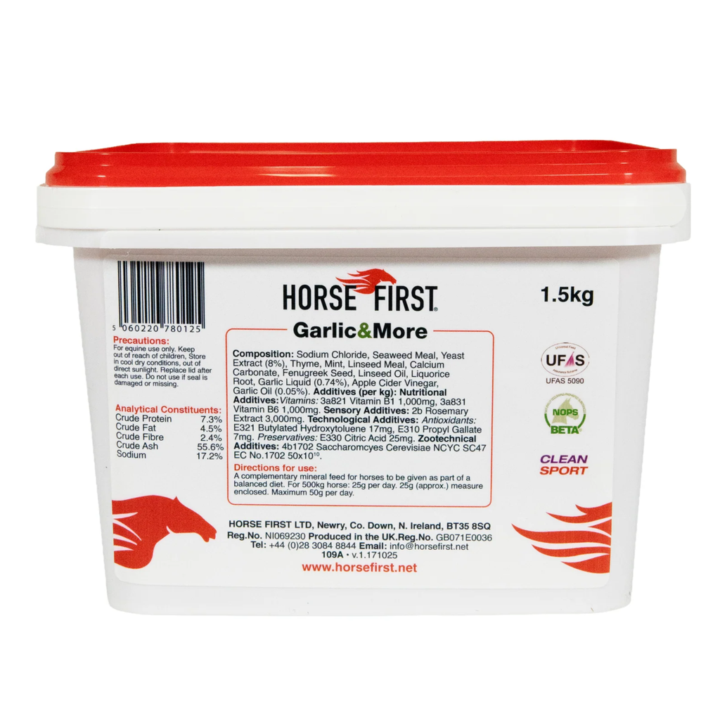 Horse First Garlic and More