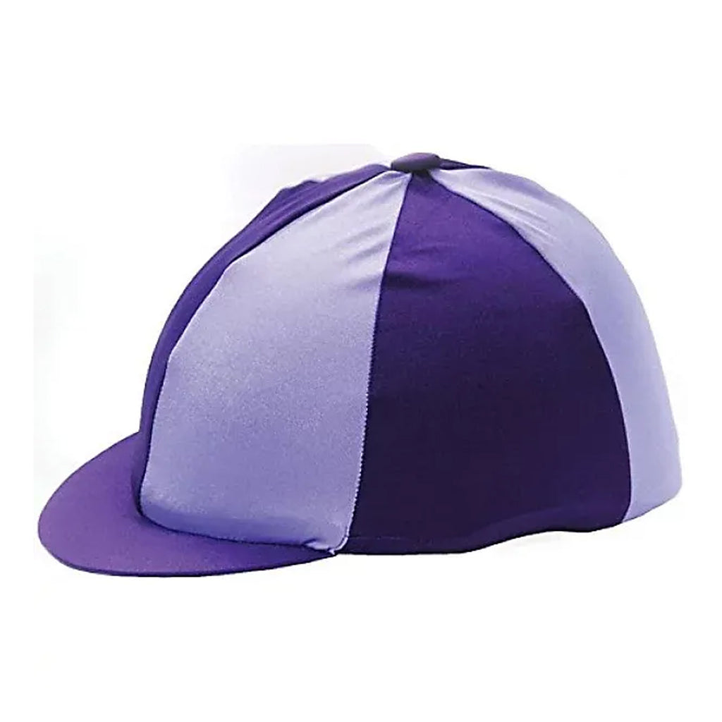 Hy Equestrian Two-Tone Lycra Silks - Purple/Lilac